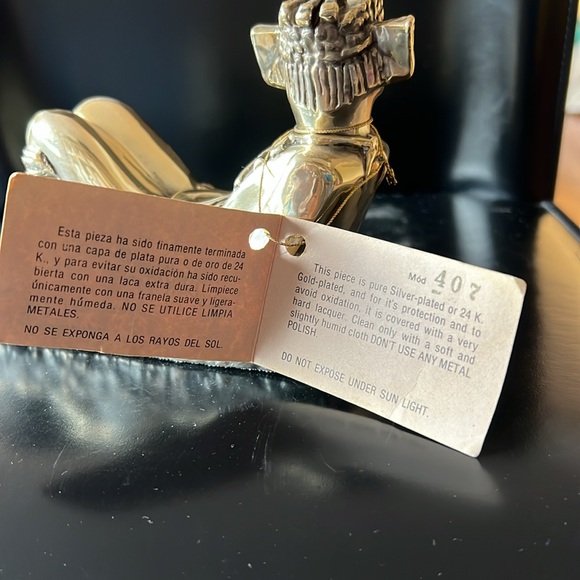 Maya Chac Mool Silver Figure Mexico D’Argenta Vintage - Picture 8 of 12